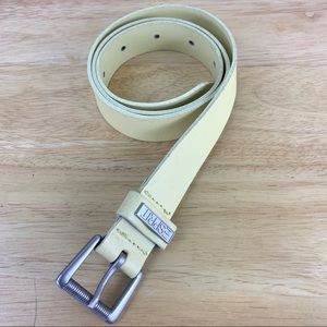 VINTAGE Yellow Esprit Woman's Belt Size Large